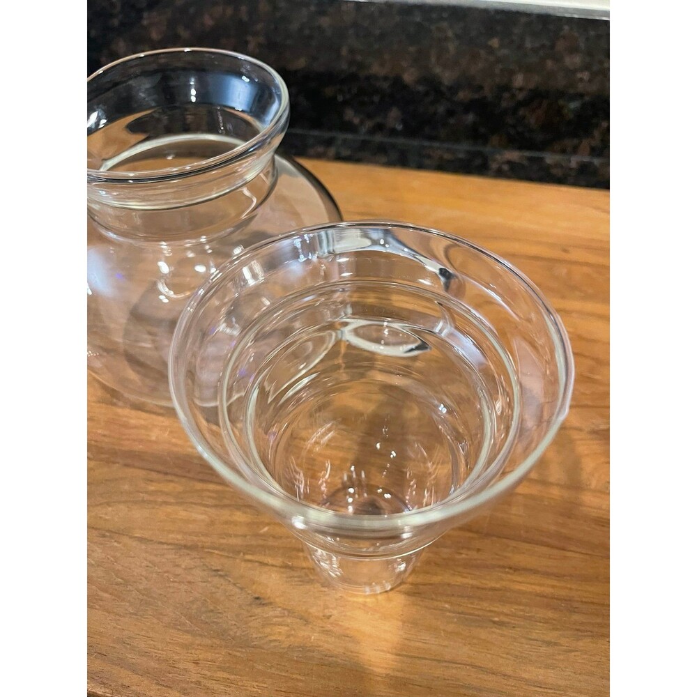 Primula Clear Glass 40 oz Teapot w/ Infuser & Lid - Picture 5 of 8